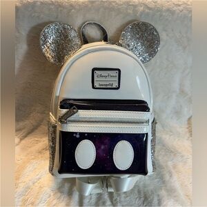 NEW Loungefly Disney Exclusive MMMA Space Mountain Mini Backpack